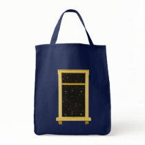 10,000 Galaxies Through  A Window bag
