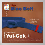 10-7 High Blue Belt Do-jang Poster