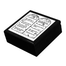 10 Commandments Box Jewelry Box