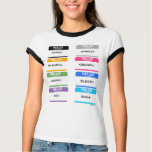 10 Hello My Name Is Stickers Colours T Shirts