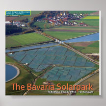 10 Million Watt solar array Print