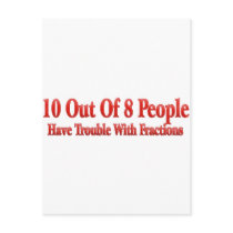 10 of 8 People Have Trouble With Fractions