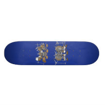 10 Piece Drum Kit: 3D Model: Custom Skateboard