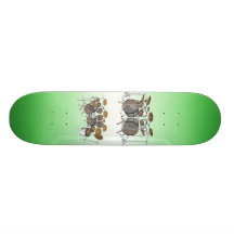 10 Piece Drum Kit: 3D Model: Custom Skateboard