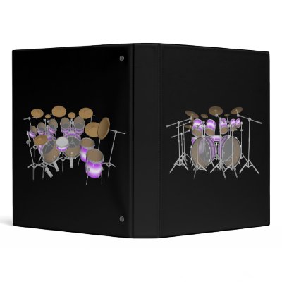 10 Piece Drum Kit: Custom Binder by spiritswitchboard