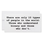 10 Types of People