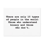 10 Types of People
