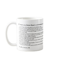 10 ways you know there’s a male nurse on the unit coffee mug