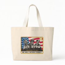 10 Year 9/11 Anniversary Design Tote Bags