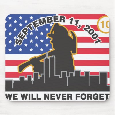 10 Year 9/11 Firefighter Anniversary Design by 911PatchProject