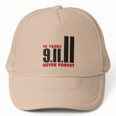 10 Year Anniversary September 11th Hat by funshirtsandstuff