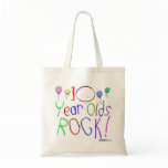 10 Year Olds Rock ! Canvas Bags