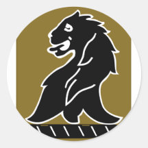 10th Anti-Aircraft Division Round Sticker