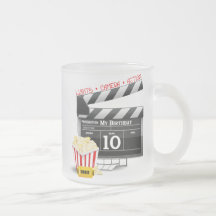 10th Birthday Hollywood Movie Party Mug