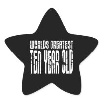 10th Birthday Parties Worlds Greatest Ten Year Old