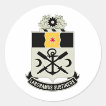 10th Engineer Battalion Sticker
