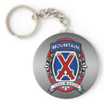 10th Mountain Division Beer Label Key Chains