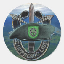 10th Special forces group Green Berets son Sticker