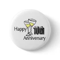 10th Wedding Anniversary Gifts Pins
