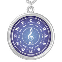 10x10SapphRd, BigPeaceSym2blk2 Necklace