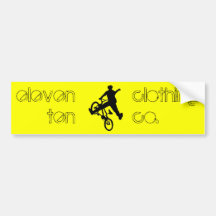 1110 BMX BUMPERSTICKER BUMPER STICKERS