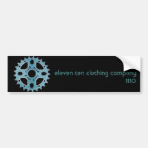 1110 SPROCKET BUMPERSTICKER BUMPER STICKER