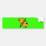 1194983991962367982paint.svg Artist palette colour Bumper Stickers