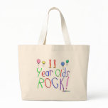 11 Year Olds Rock! Tote Bag