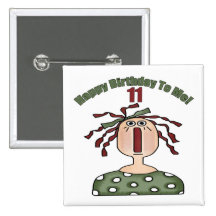 11èmes cadeaux d'anniversaire Raggedy d'Annie Badges