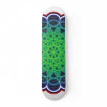 11n8 Digital Doodle Skate Board