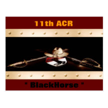 11th ACR BlacHorse Postcard