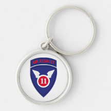 11th Air Assault Division Keychains