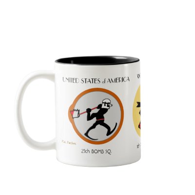 11th Air Service Sq, 25th Bomb Sq, 5th Bomb Sq Coffee Mug by GJONVARA