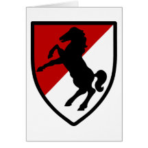 11th Armoured Cavalry Regiment Greeting Cards