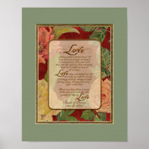 11x14 Contemporary Love Chapter 1 Corinthians 13 Posters