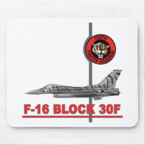 120th Fighter Squadron F-16 Fighting Falcon Mousepad