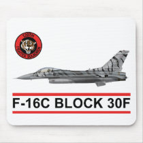 120th Fighter Squadron F-16 Fighting Falcon Mousepads