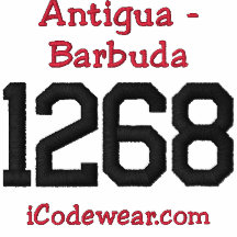 1268 Antigua-Barbuda Hoodie