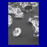 1285 DIAMOND VECTORS STEEL BACKGROUND DIGITAL REAL invitations