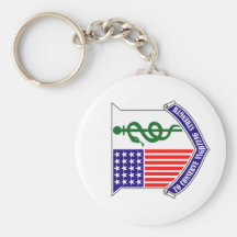 128th Combat Support Hospital - Key Chain