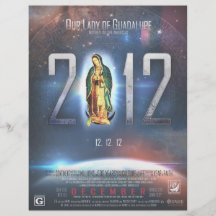 12.12.12 Celebrating Our Lady of Guadalupe Personalized Flyer