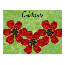 12 Celebrate Postcard