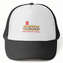 12 days eight maids a-milking hat