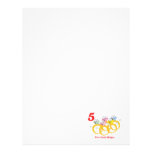 12 days five gold rings customized letterhead