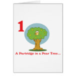 12 days partridge in a pear tree cards