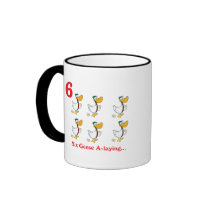 12 days six geese a-laying mugs
