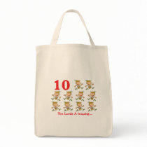 12 days ten lords a-leaping bag