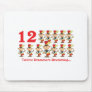 12 days twelve drummers drumming mouse pads