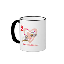 12 days two turtle doves coffee mugs