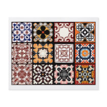 12 Different Tea Bag Tiles - Origami Folding Custom Flyer